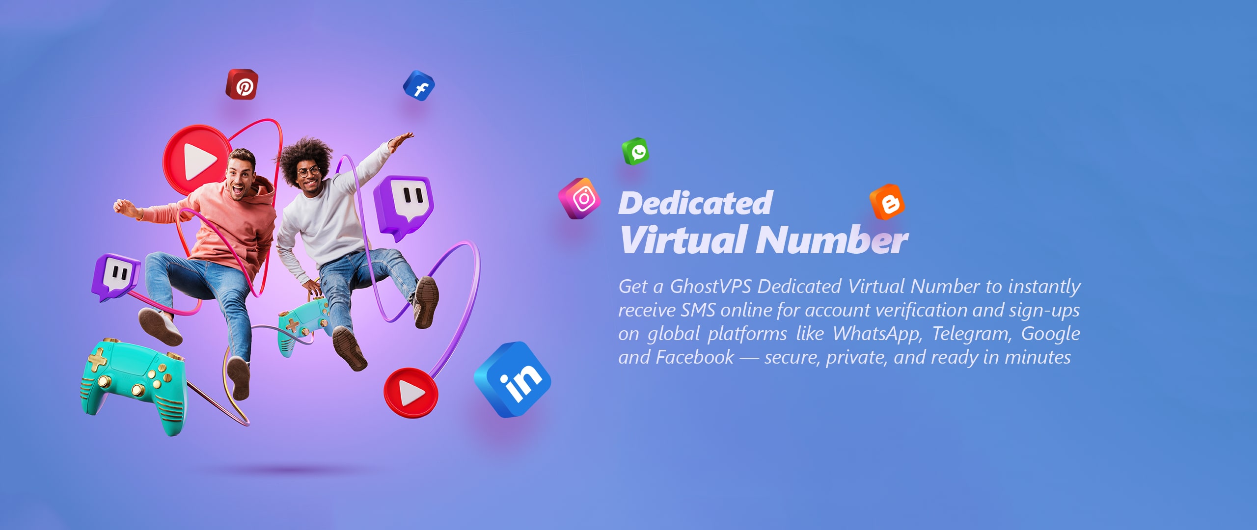 Dedicated Virtual Number By Ghostvps