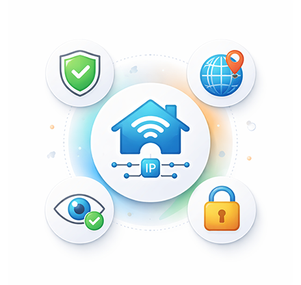 GhostVPS Residential Proxy – глобальная сеть резидентных IP