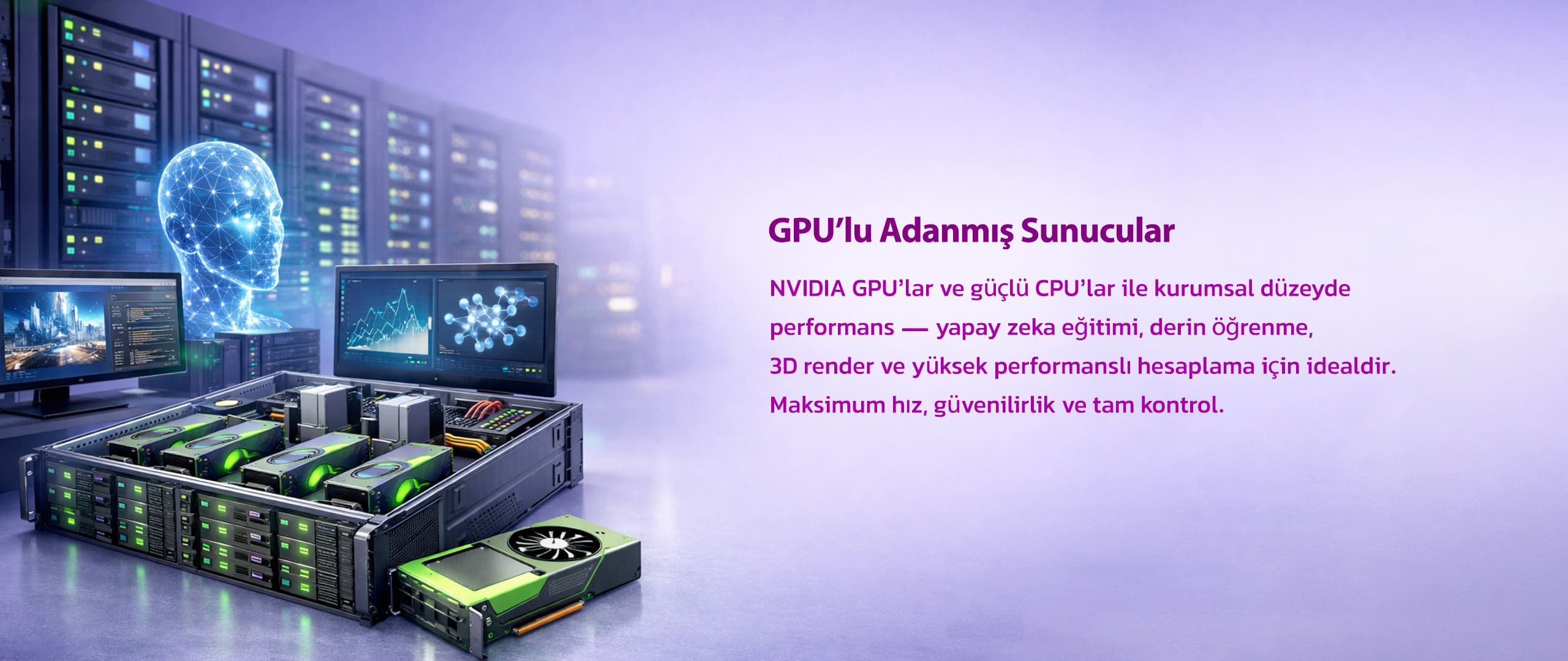 GPU Dedicated Servers by GhostVPS tr